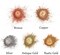 LET'S RESIN Metallic Pigment Powder, 5 Colors Resin Fine Powder, Each Bottle 20ml Shimmer Pigment Dye for Epoxy Resin Coloring, Polymer Clay and Other Crafts